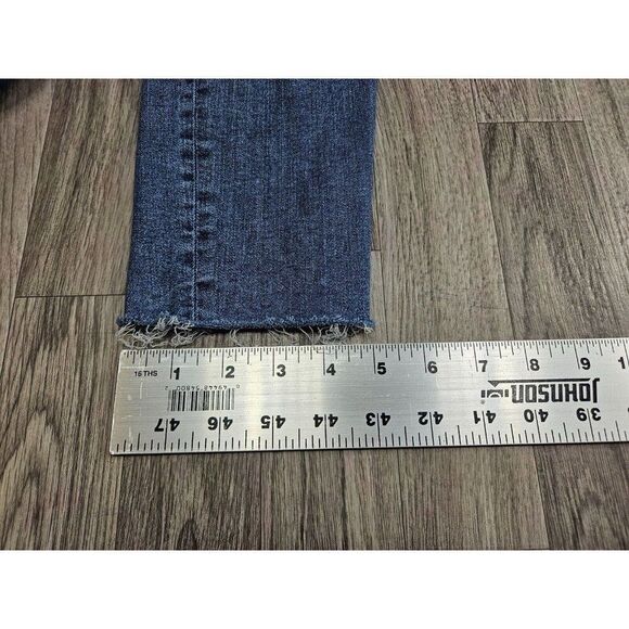 (3/$35) Universal Thread Size 6/28 R Mid Rise Skinny Distressed Denim Blue Jeans - Picture 12 of 12